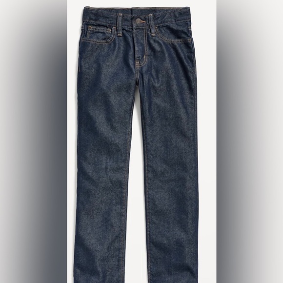 Old Navy Other - Old Navy Wow Straight Non-Stretch Jeans Medium Dark Wash Boys, NWT